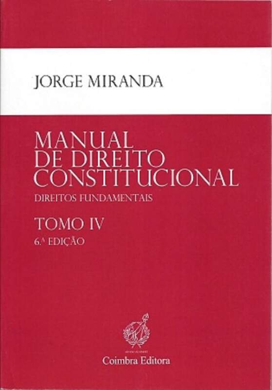 Manual De Direito Constitucional Direitos Fundamentais Rei Dos Livros