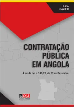 Capa do Livro Contratação Pública em Angola
