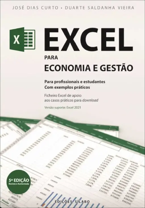 Capa do livro Excel para Economia e Gestão