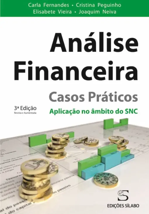 Capa do livro Análise Económica e Financeira Casos Práticos