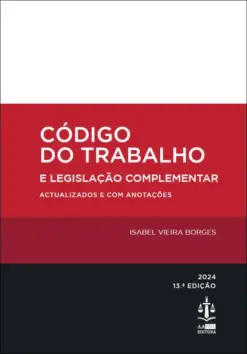 Capa do livro Código do Trabalho e Legislação Complementar