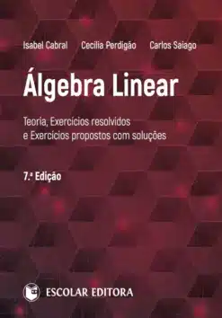 Capa do livro Álgebra Linear