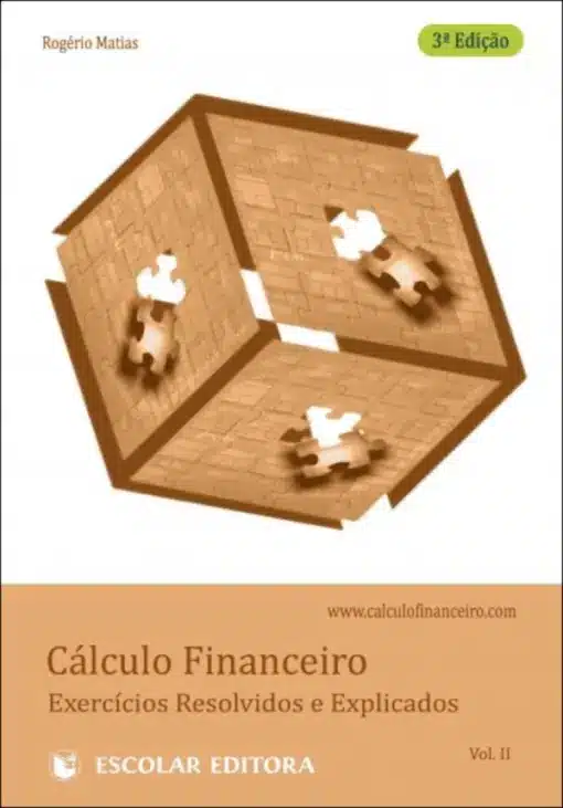 Capa do livro Cálculo Financeiro Exercícios Resolvidos