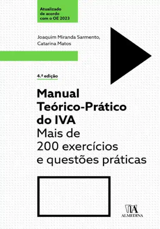 Capa do livro Manual Teórico-prático de IVA 4.ª Edição