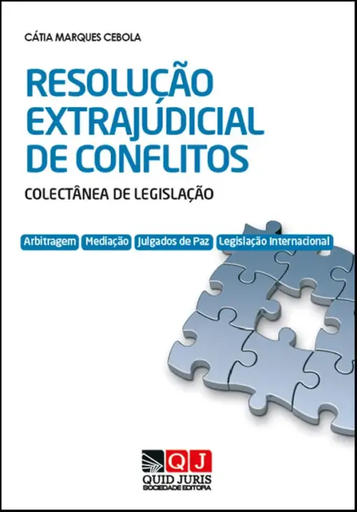 Capa do Livro Resolução Extrajudicial de Conflitos