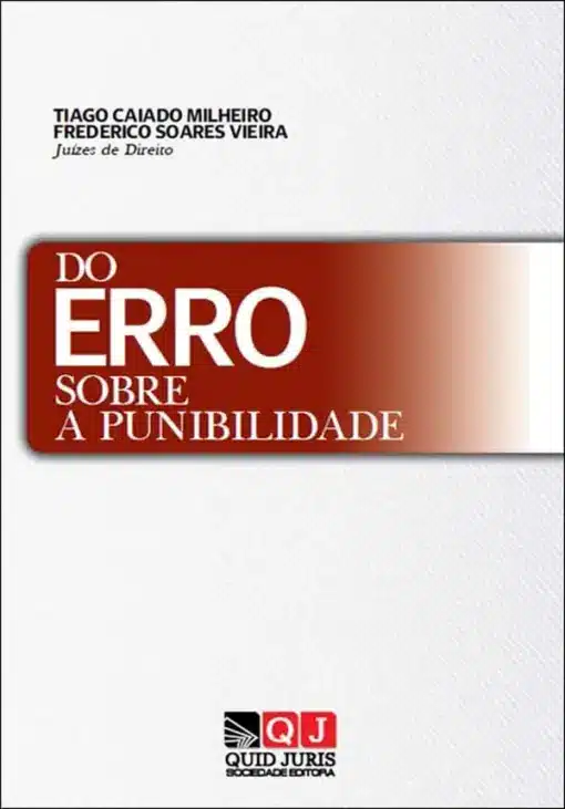 Capa do Livro Do Erro sobre a Punibilidade