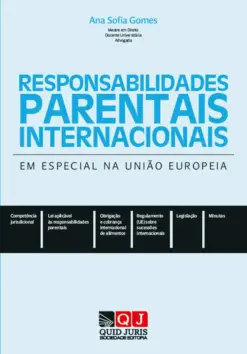 Capa do Livro Responsabilidades Parentais Internacionais