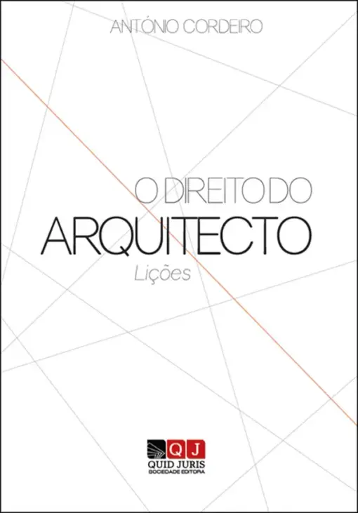 Capa do Livro O Direito do Arquitecto