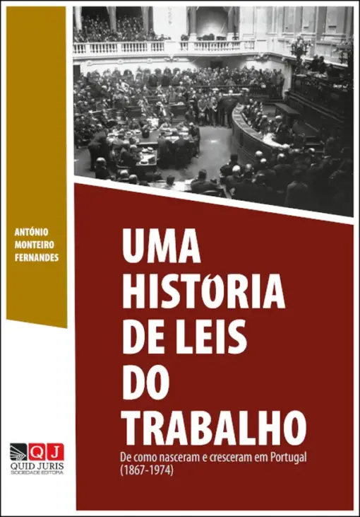 Capa do Livro Uma História de Leis do Trabalho