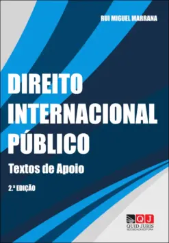 Capa do LIvro Direito Internacional Público de Rui Marrana