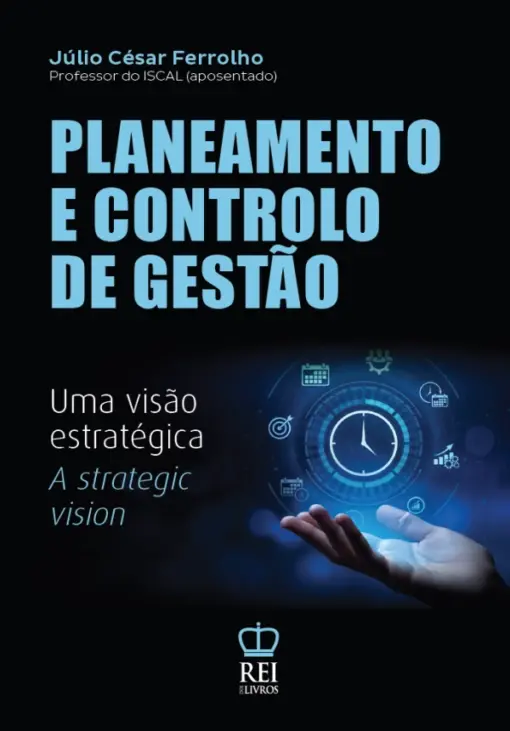 Capa do livro Planeamento e Controlo de Gestão uma visão estratégica