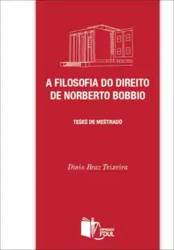 Capa do livro A Filosofia do Direito de Norberto Bobbio