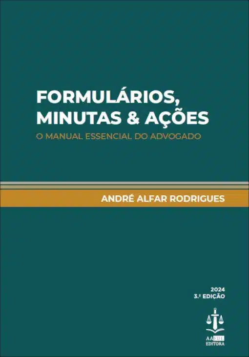 Capa do livro Formulários, Minutas & Ações