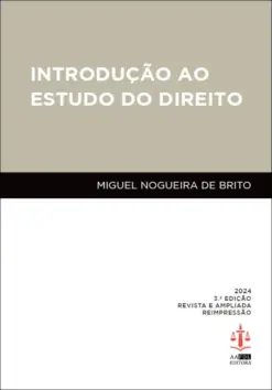 Capa do livro Introdução ao Estudo do Direito