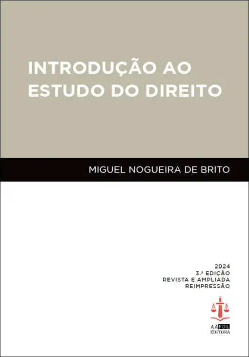 Capa do livro Introdução ao Estudo do Direito