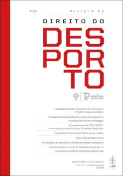 Capa do livro Revista de Direito do Desporto n.º 18