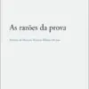 Capa do livro As razões da prova