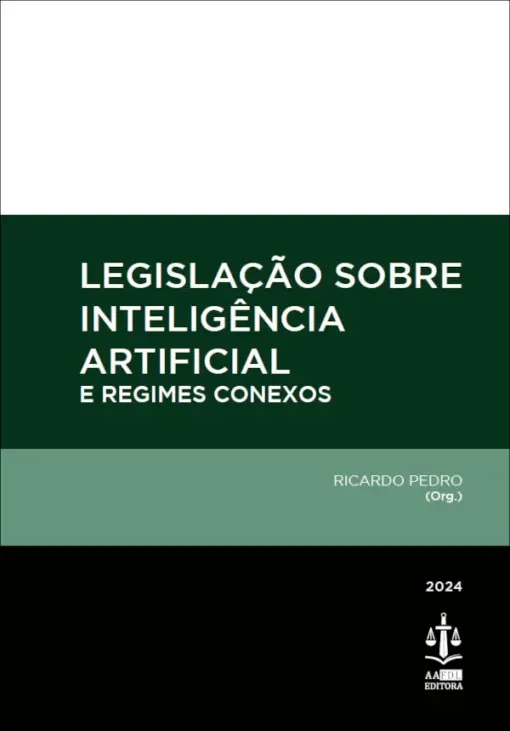 Capa do livro Legislação Sobre Inteligência Artificial E Regimes Conexos