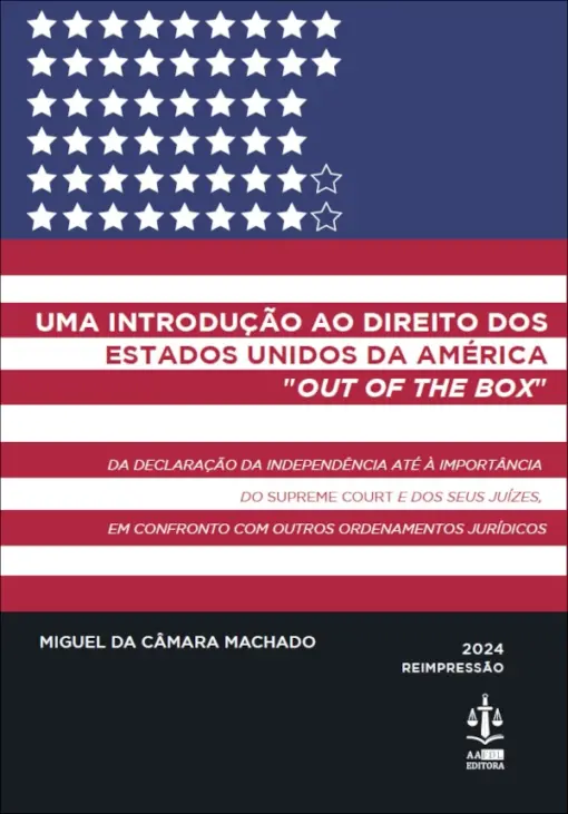 Capa do livro Uma Introdução ao Direito dos Estados Unidos da América