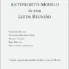 Capa do livro Anteprojeto-Modelo de uma Lei de Reunião