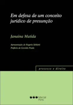 Capa do livro Em Defesa de um Conceito Jurídico de Presunção