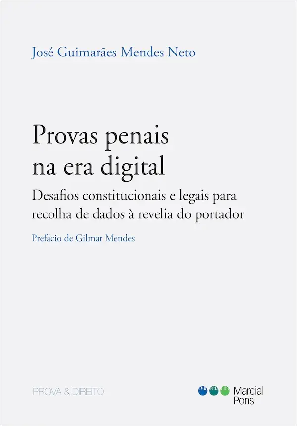 Capa do livro Provas Penais na Era Digital